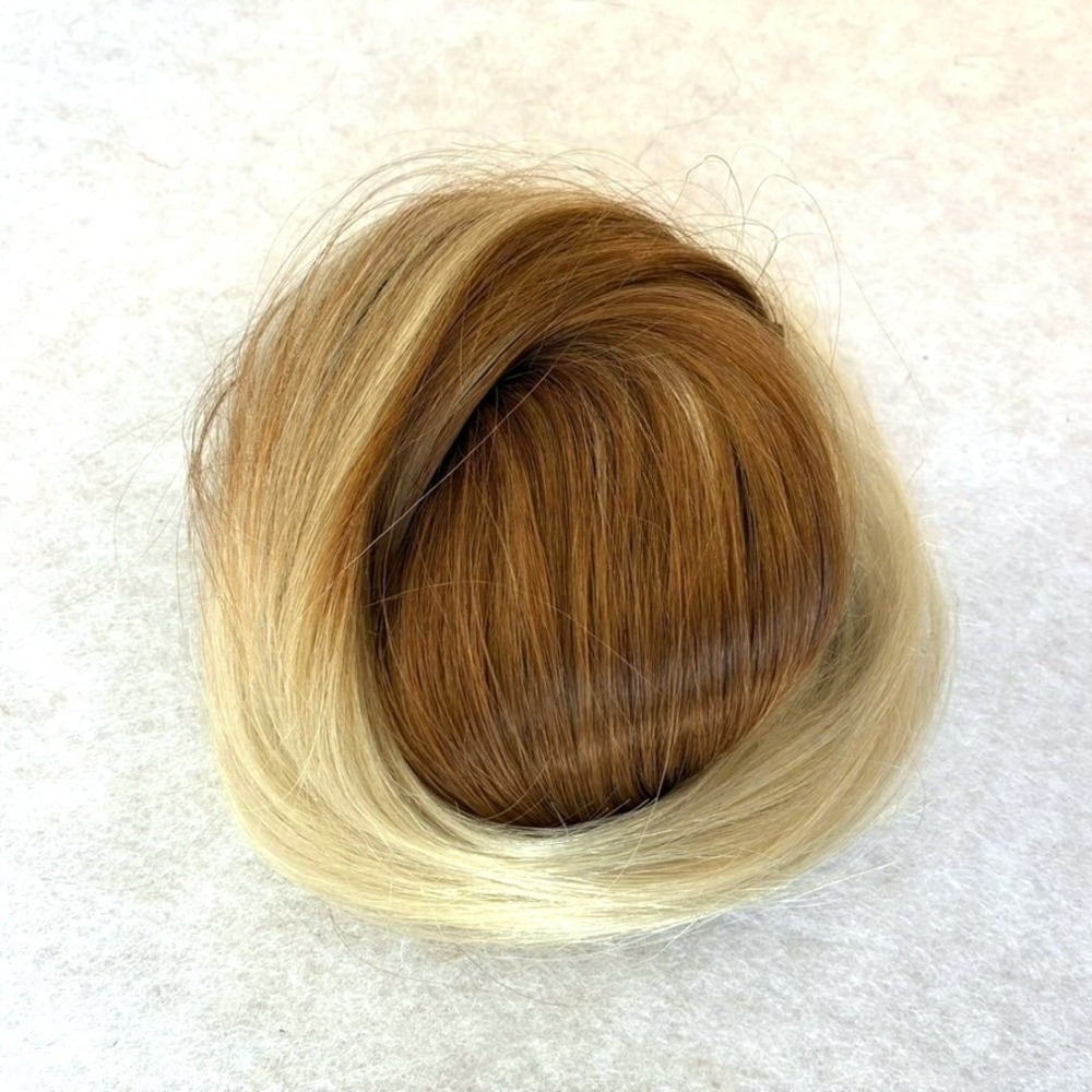 BELLAMI Classic Lace Clip-In Extensions 22" 9 Wefts Ombre Med. Brown#6/Platinum
